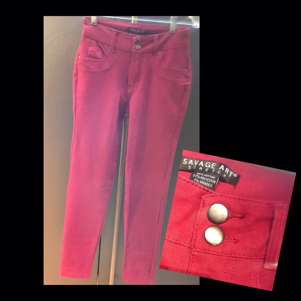 Savage Art Skinny Jeans